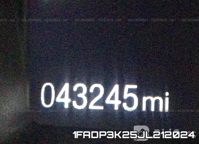 1FADP3K25JL212024 фото 8