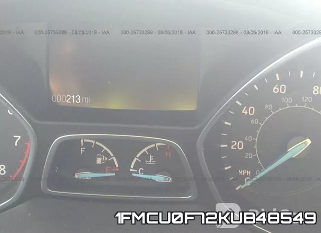 1FMCU0F72KUB48549 фото 8