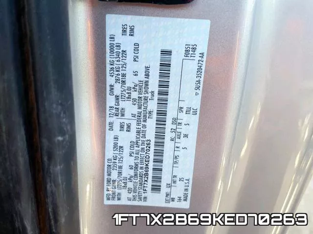 1FT7X2B69KED70263 фото 2