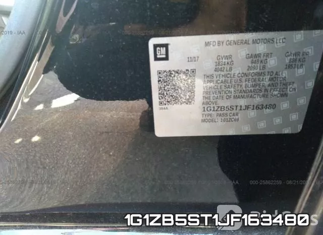 1G1ZB5ST1JF163480 фото 10