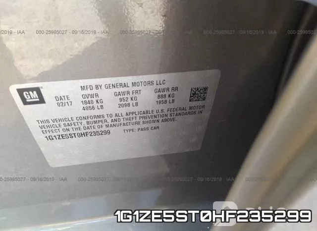 1G1ZE5ST0HF235299 фото 10