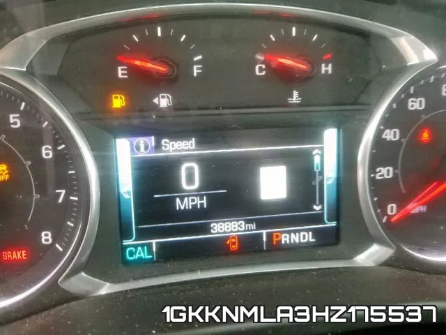 1GKKNMLA3HZ175537 фото 9