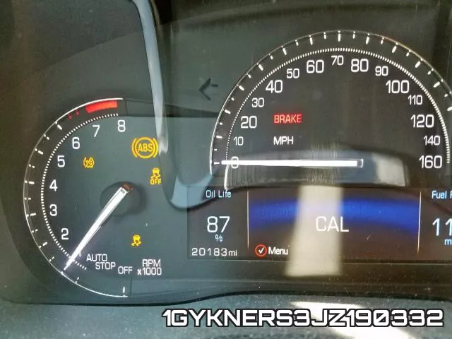 1GYKNERS3JZ190332 фото 9