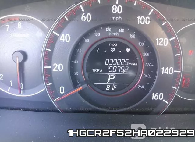 1HGCR2F52HA022929 фото 8