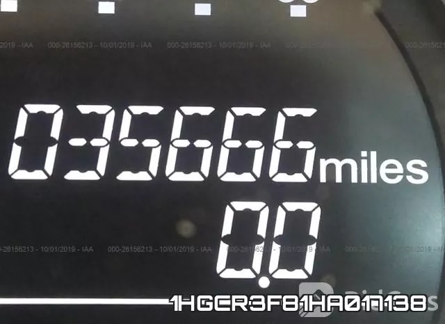 1HGCR3F81HA017138 фото 8
