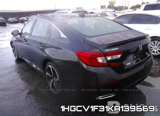 1HGCV1F31KA139669 фото 4