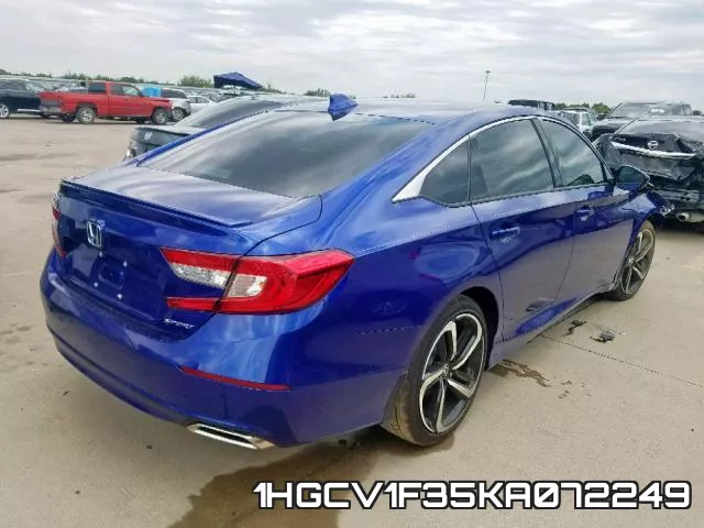 1HGCV1F35KA072249 фото 5