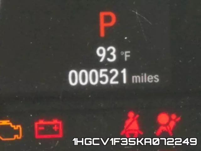 1HGCV1F35KA072249 фото 9