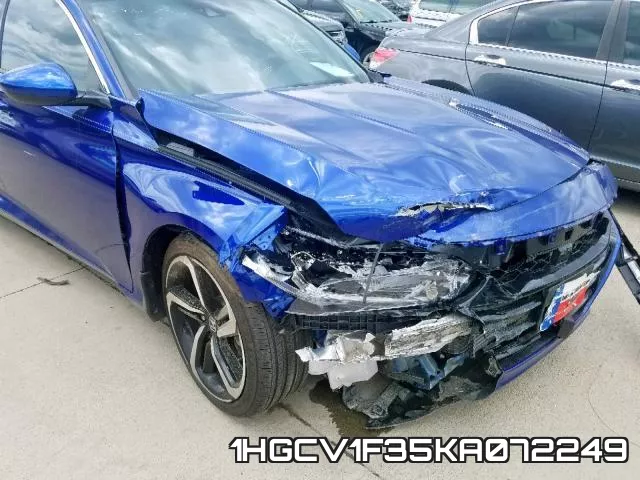 1HGCV1F35KA072249 фото 10