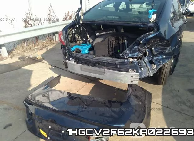 1HGCV2F52KA022593 фото 7