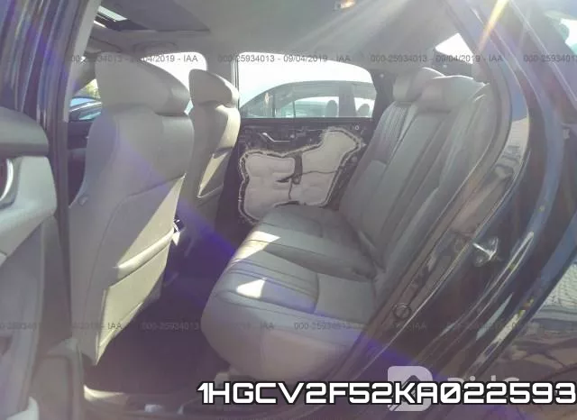 1HGCV2F52KA022593 фото 9