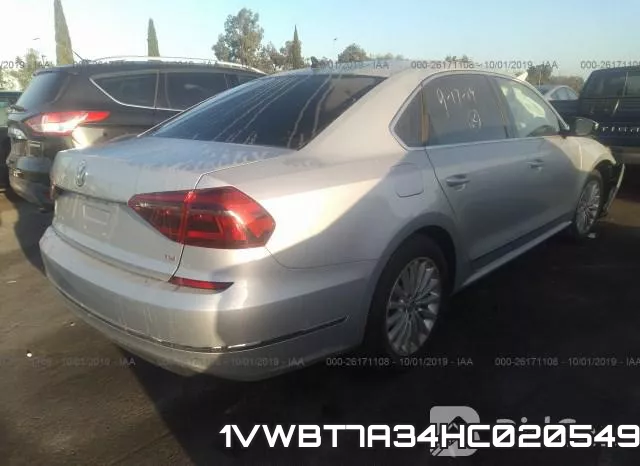 1VWBT7A34HC020549 фото 5