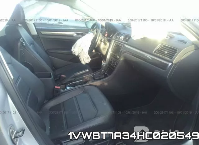 1VWBT7A34HC020549 фото 6