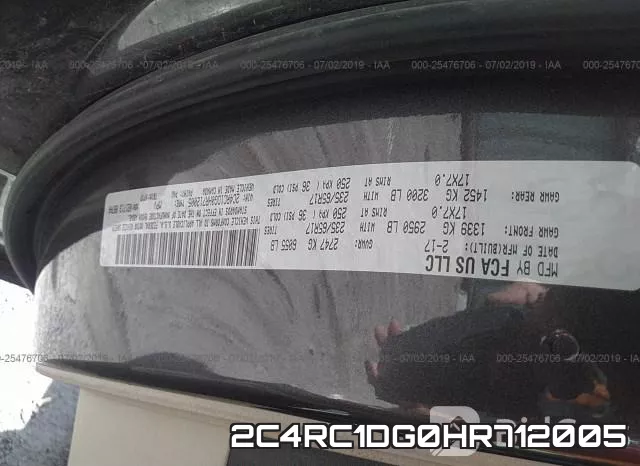 2C4RC1DG0HR712005 фото 10