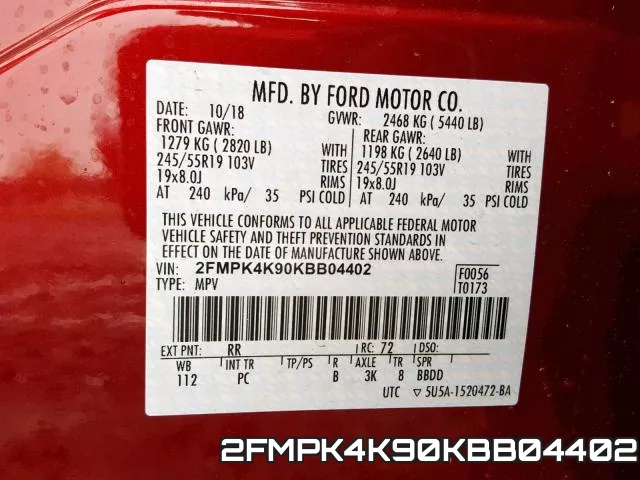 2FMPK4K90KBB04402 фото 2