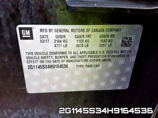2G1145S34H9164536 фото 2