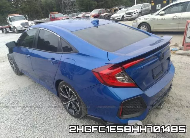 2HGFC1E58HH701485 фото 4