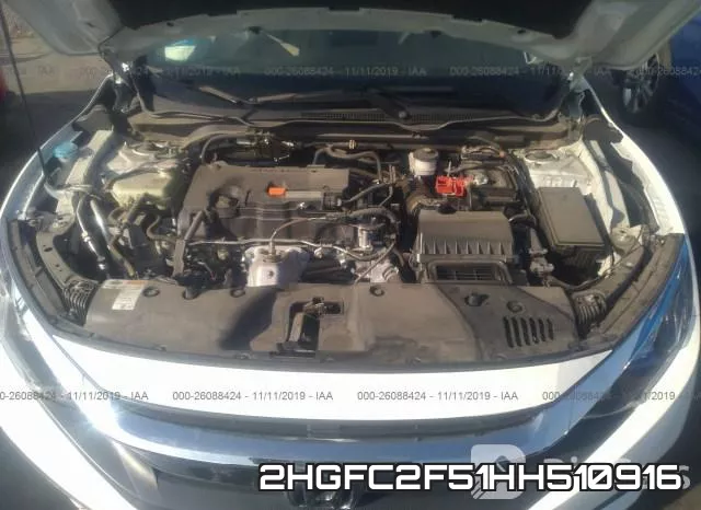 2HGFC2F51HH510916 фото 2