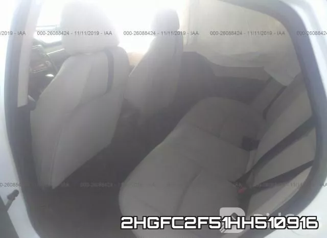 2HGFC2F51HH510916 фото 9