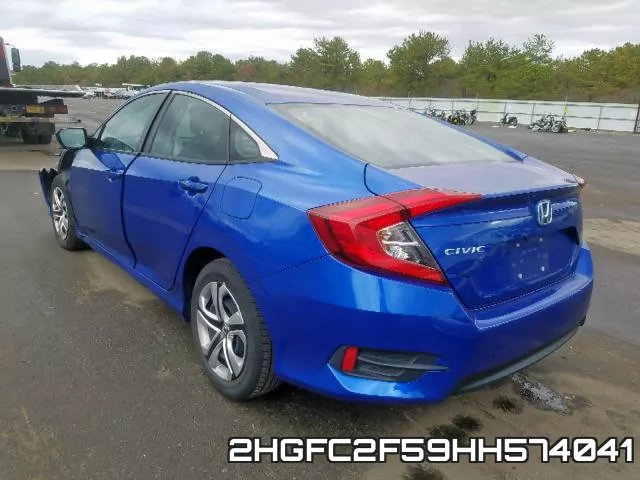 2HGFC2F59HH574041 фото 4