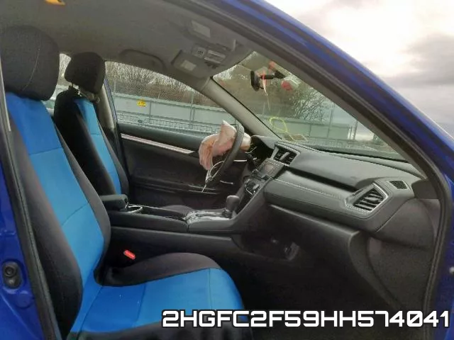 2HGFC2F59HH574041 фото 6