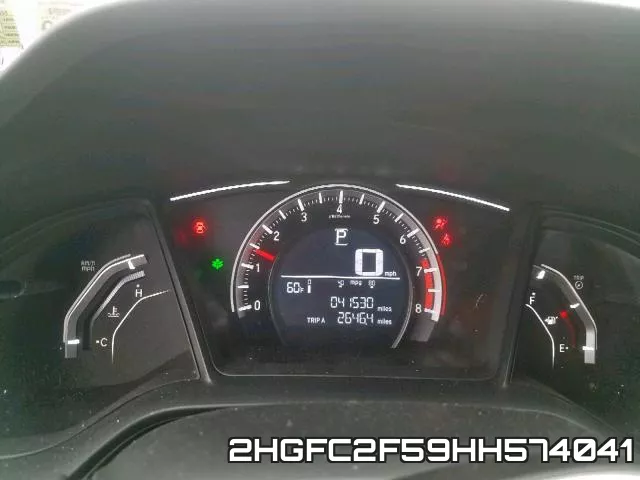 2HGFC2F59HH574041 фото 9