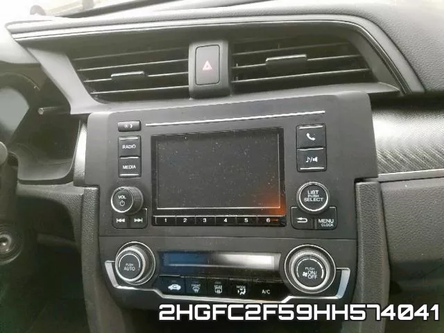 2HGFC2F59HH574041 фото 10