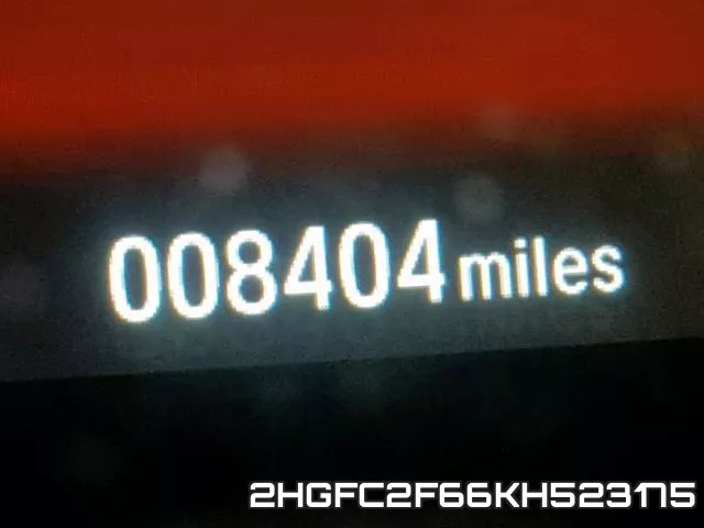 2HGFC2F66KH523175 фото 9