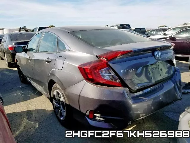 2HGFC2F67KH526988 фото 4