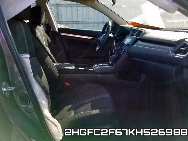 2HGFC2F67KH526988 фото 6