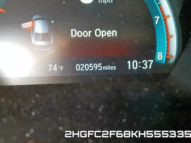 2HGFC2F68KH555335 фото 9