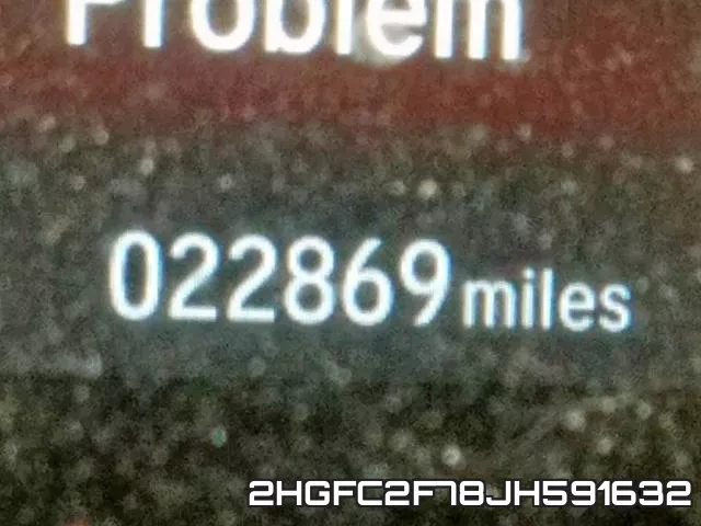 2HGFC2F78JH591632 фото 9
