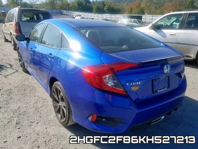 2HGFC2F86KH527213 фото 4