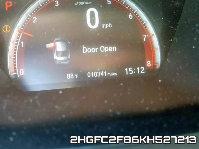 2HGFC2F86KH527213 фото 9