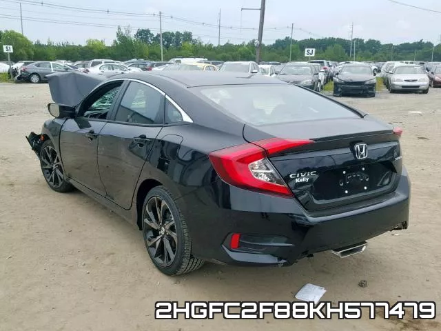 2HGFC2F88KH577479 фото 4