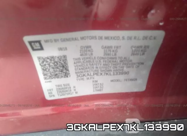 3GKALPEX7KL133990 фото 10