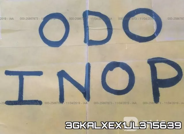 3GKALXEX1JL375639 фото 8