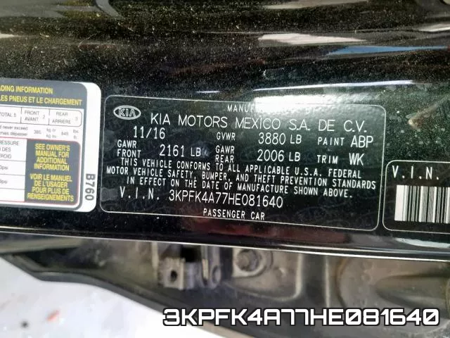 3KPFK4A77HE081640 фото 2