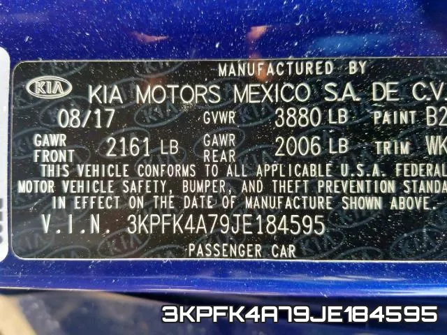 3KPFK4A79JE184595 фото 2