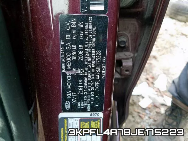 3KPFL4A78JE175223 фото 2