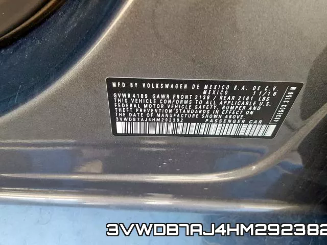3VWDB7AJ4HM292382 фото 2