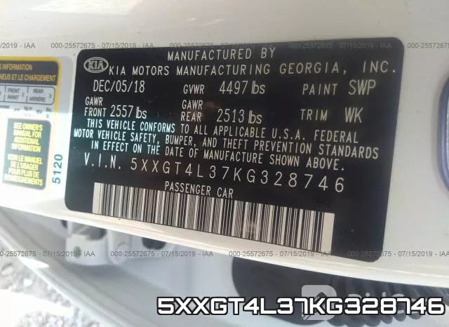 5XXGT4L37KG328746 фото 10