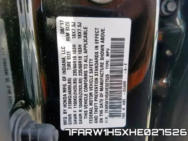 7FARW1H5XHE027526 фото 2