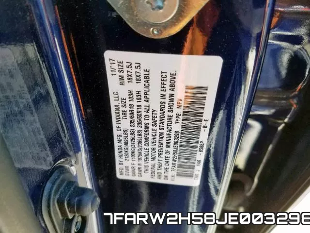 7FARW2H58JE003298 фото 2