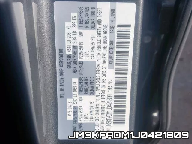 JM3KFADM1J0421809 фото 2