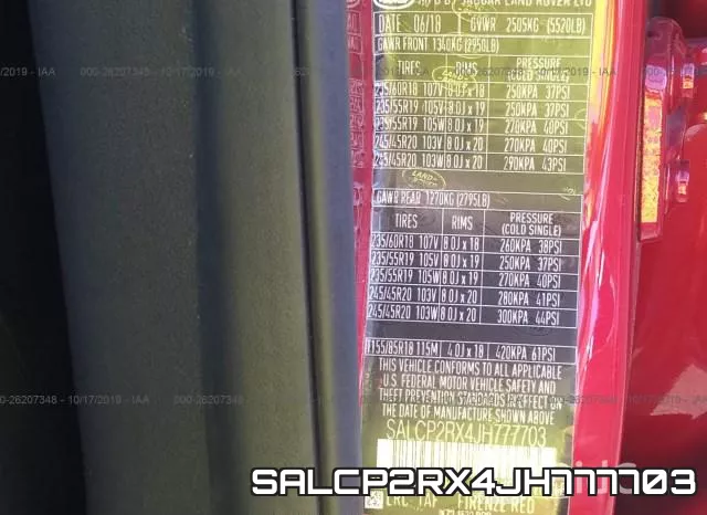 SALCP2RX4JH777703 фото 10
