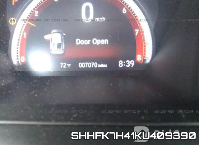 SHHFK7H41KU409390 фото 8