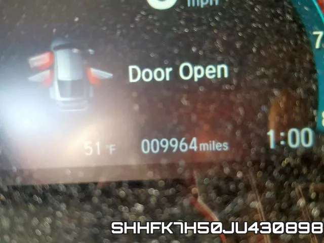 SHHFK7H50JU430898 фото 9