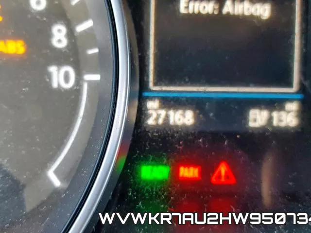 WVWKR7AU2HW950734 фото 9