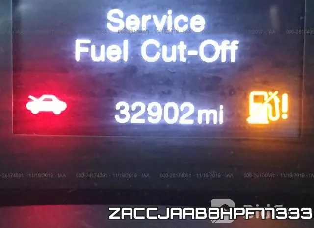 ZACCJAAB8HPF77333 фото 8